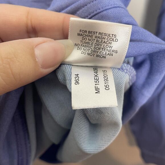 Peter Millar Pullover Mens Medium Quarter Zip Performance Golf Stretch Blue - Picture 5 of 11